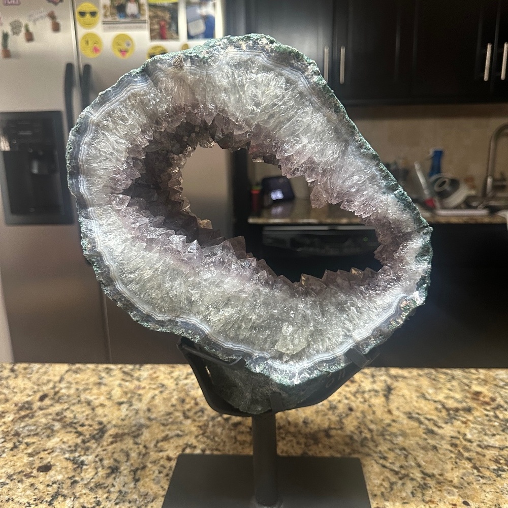Beautiful Amethyst Crystal Portal
